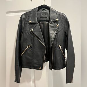 Blank NYC faux leather jacket